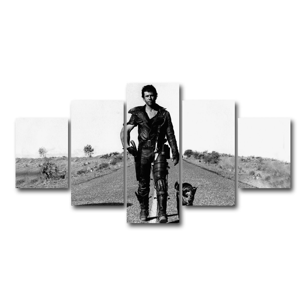 AUTO-MOCKUP WHITE | Road Warrior | 5 Piece | Gallery Wrap Canvas | group=5_short
