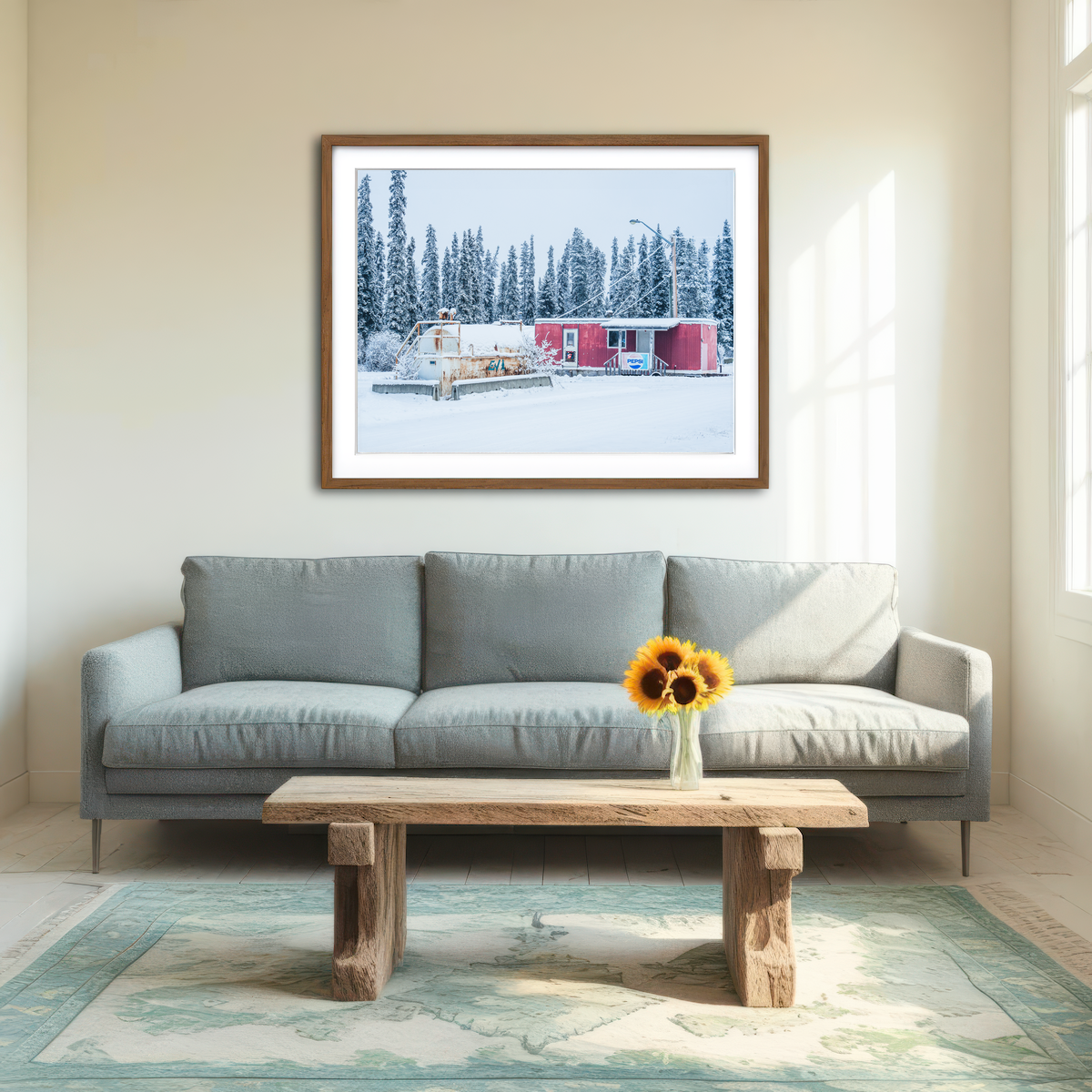 AUTO-MOCKUP ROOM | Roadside Attraction Wall Art
