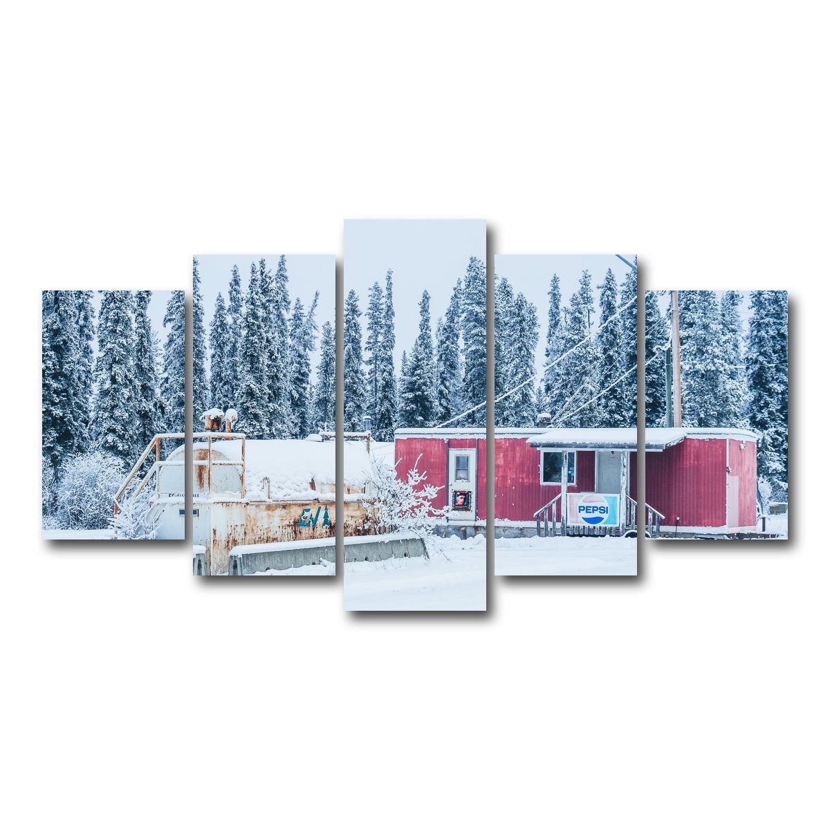 AUTO-MOCKUP WHITE | Roadside Attraction | 5 Piece | Gallery Wrap Canvas | group=5_normal