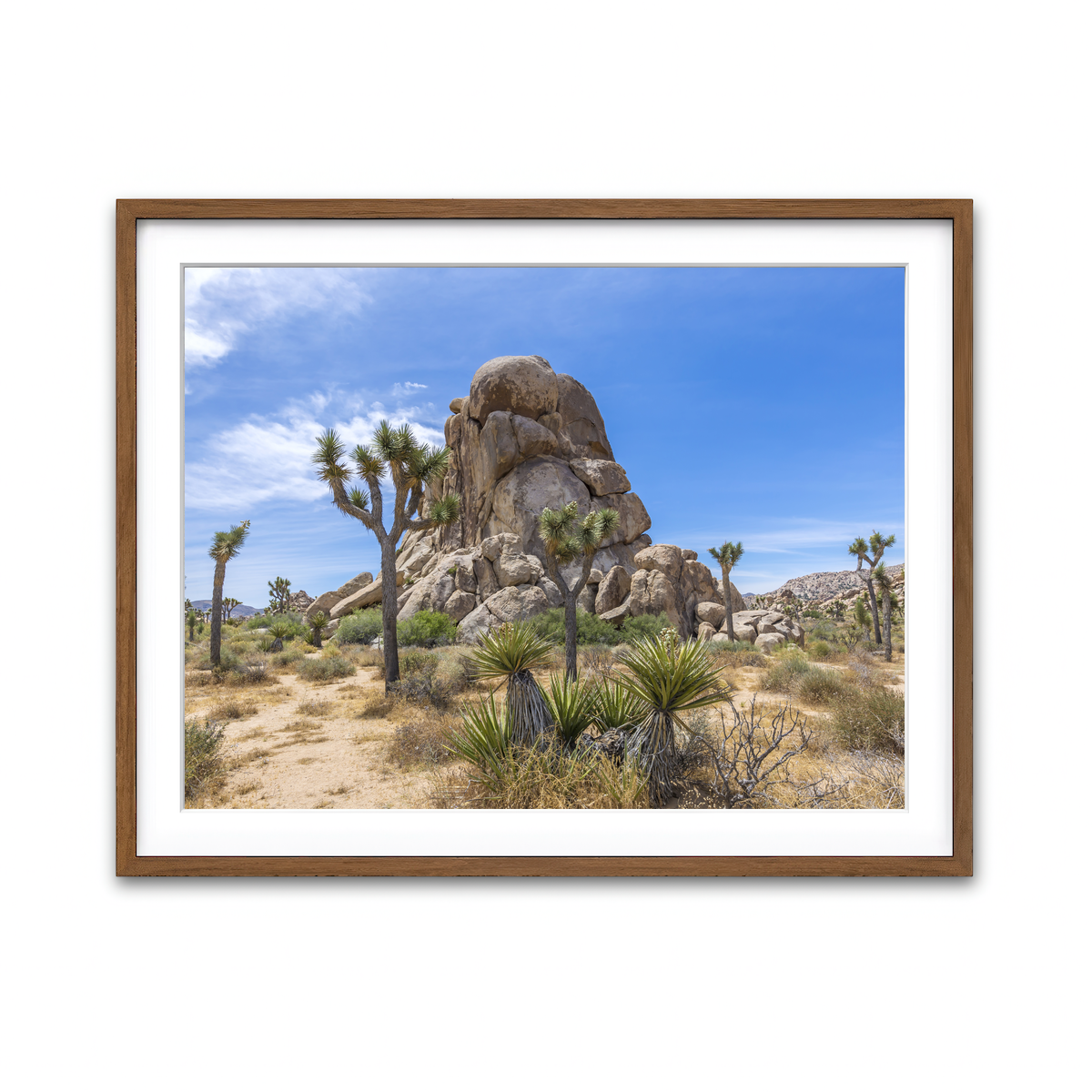 Framed Print 4x3 Walnut