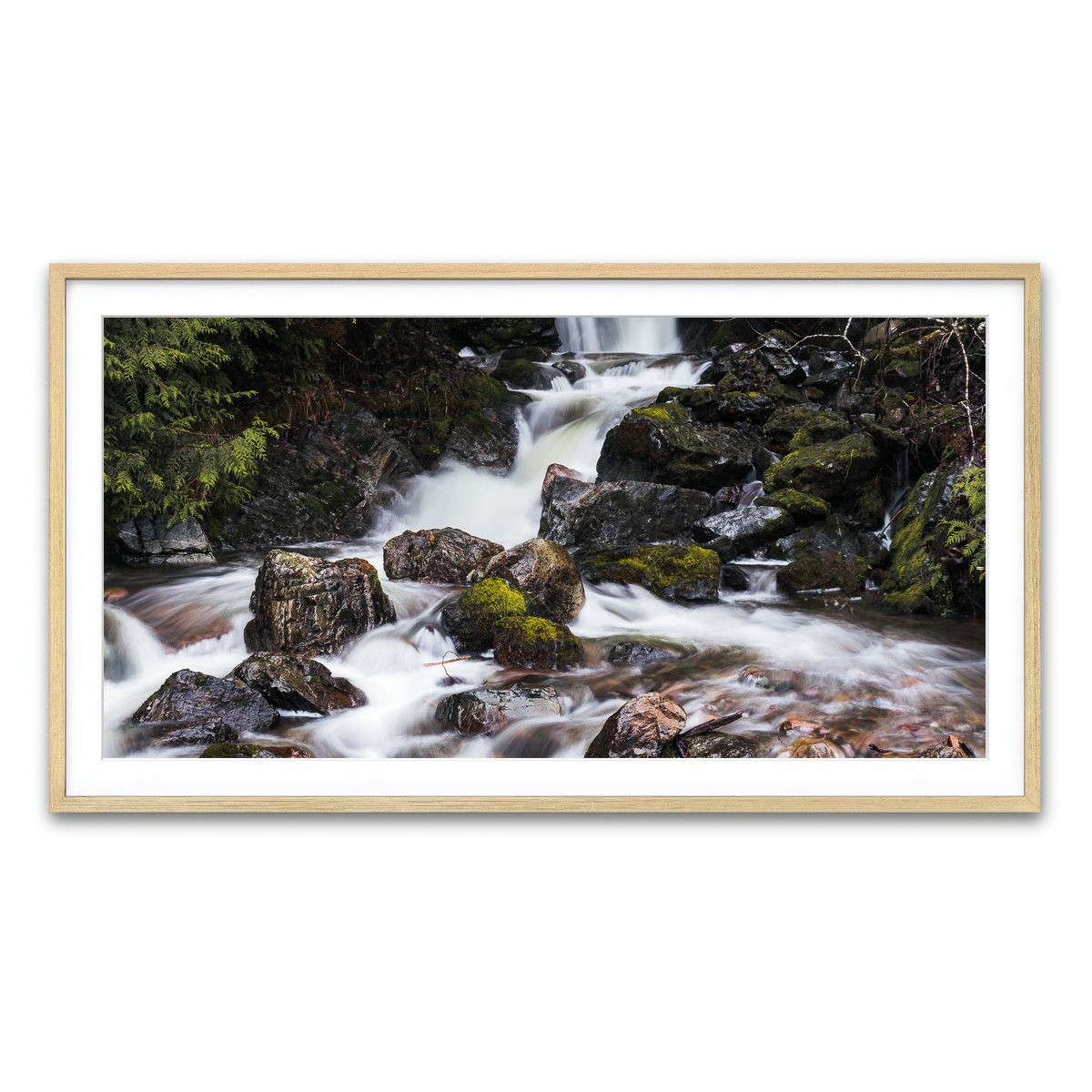 Framed Print 2x1 Natural