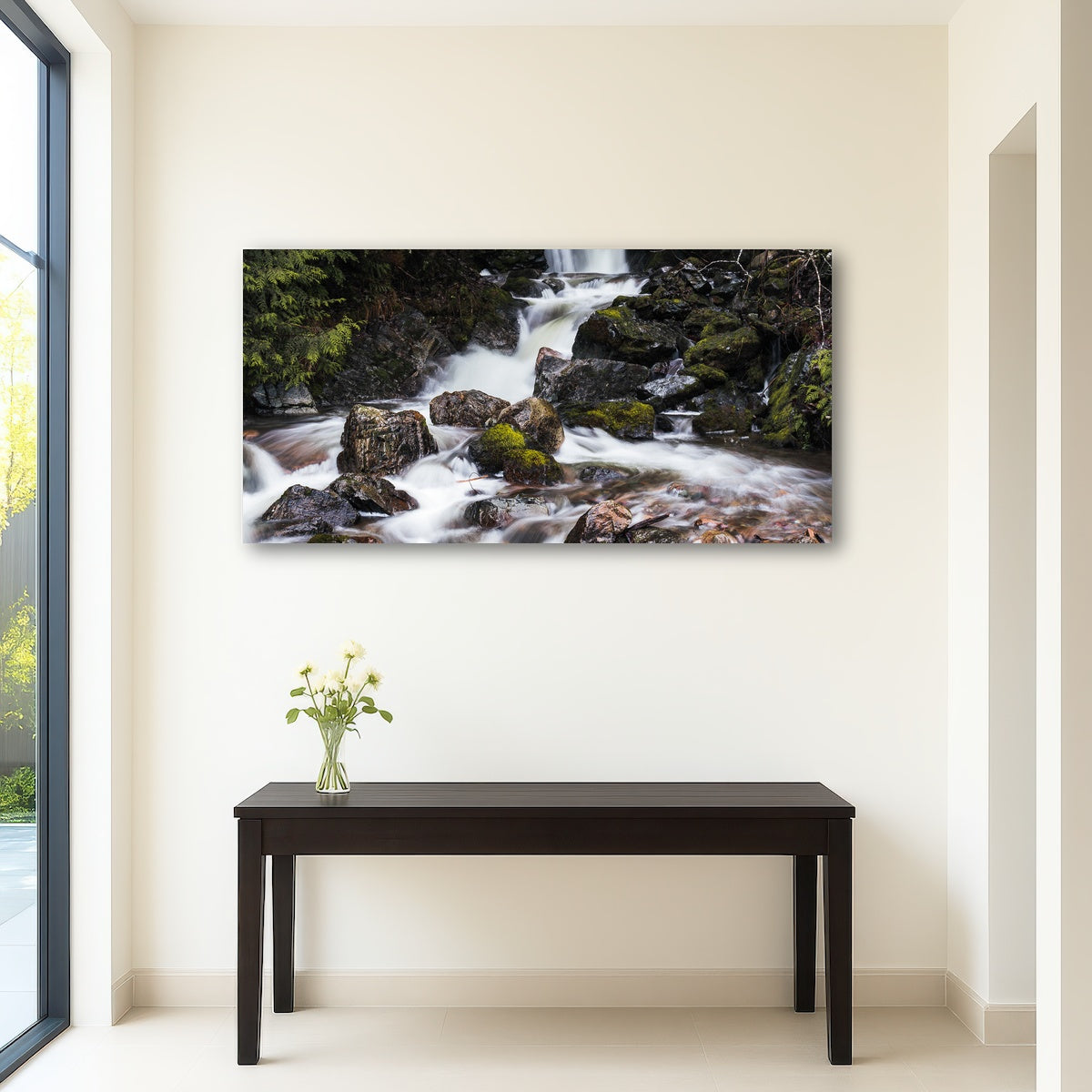 AUTO-MOCKUP ROOM | Roadside Waterfalls