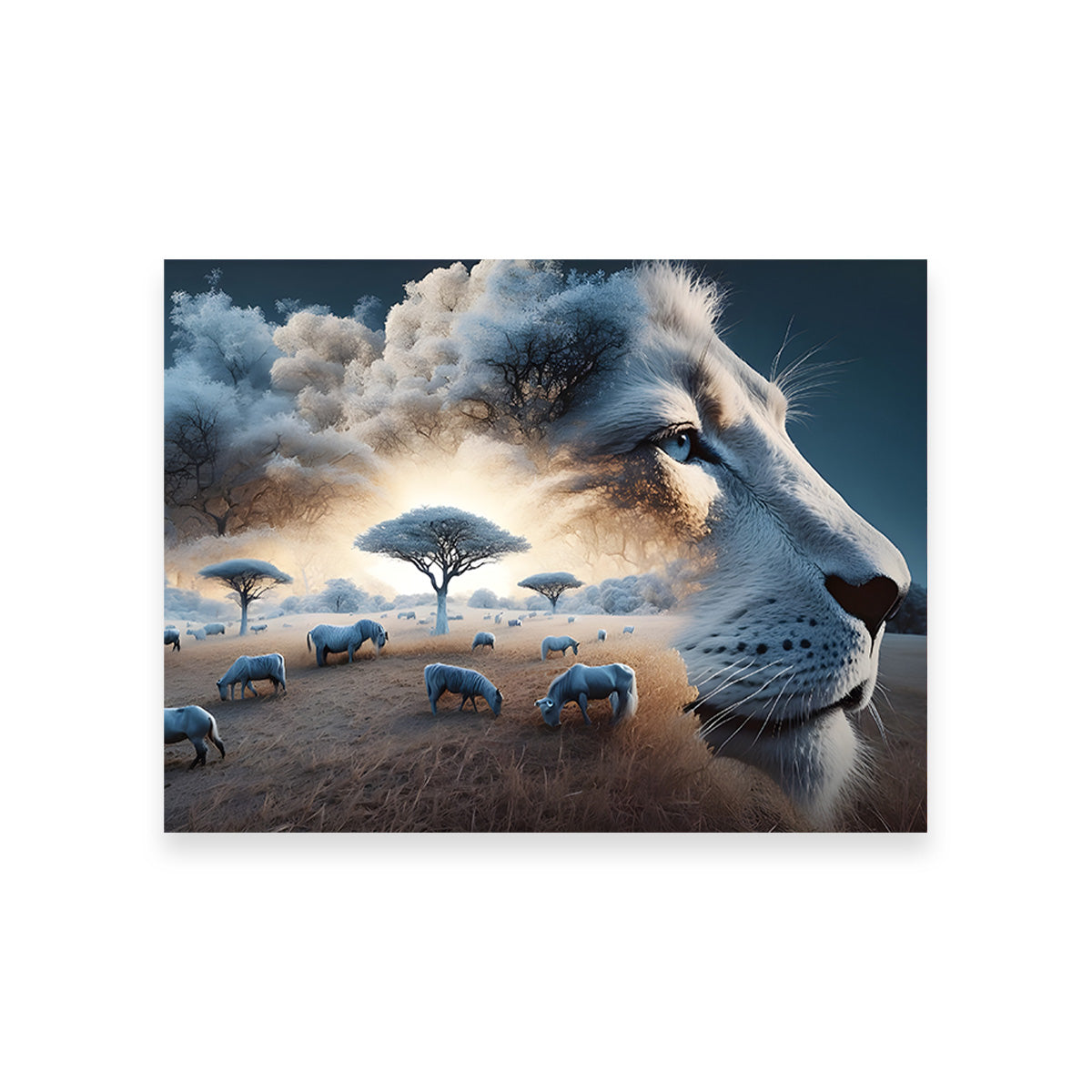 Roaring Majesty Wall Art