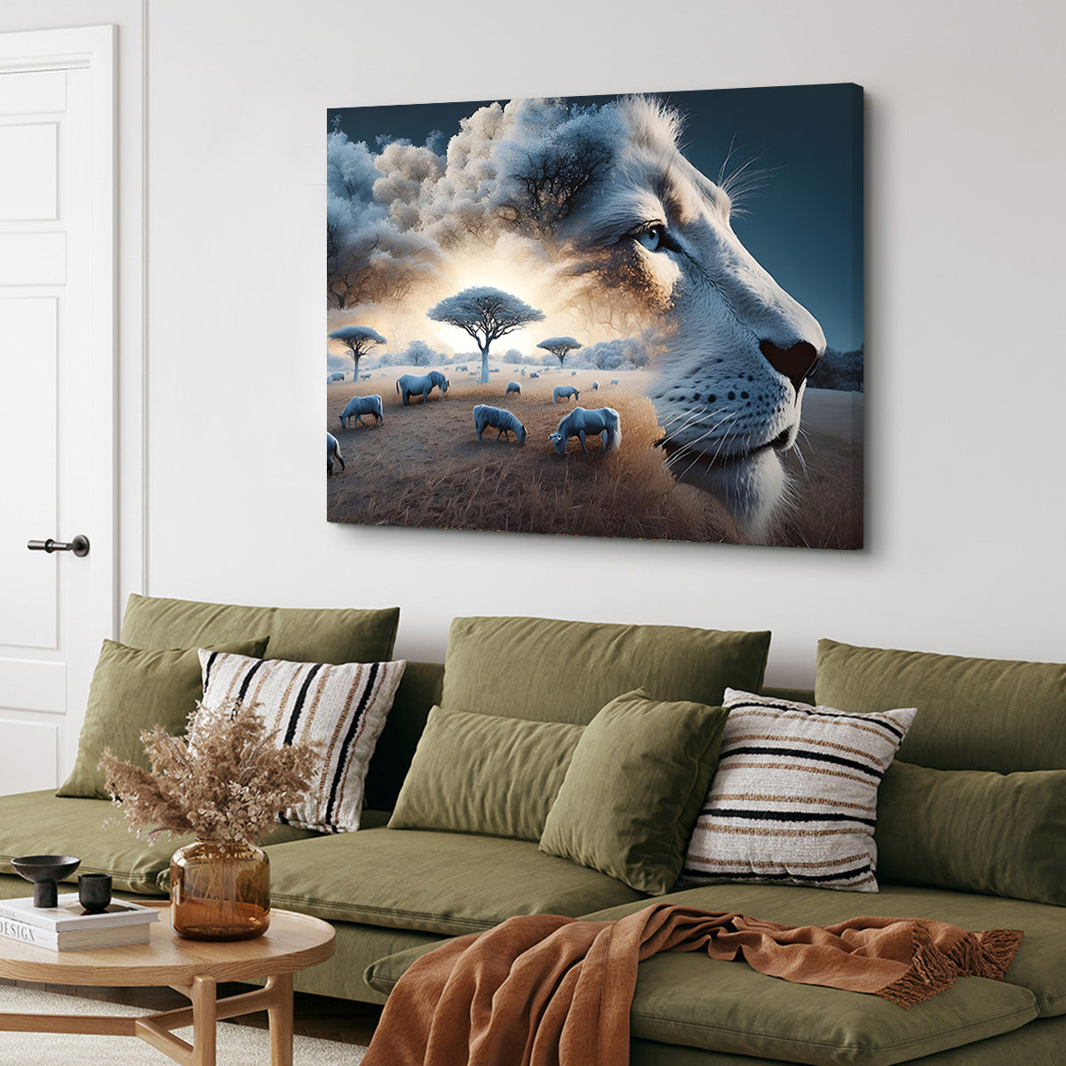 Roaring Majesty Wall Art
