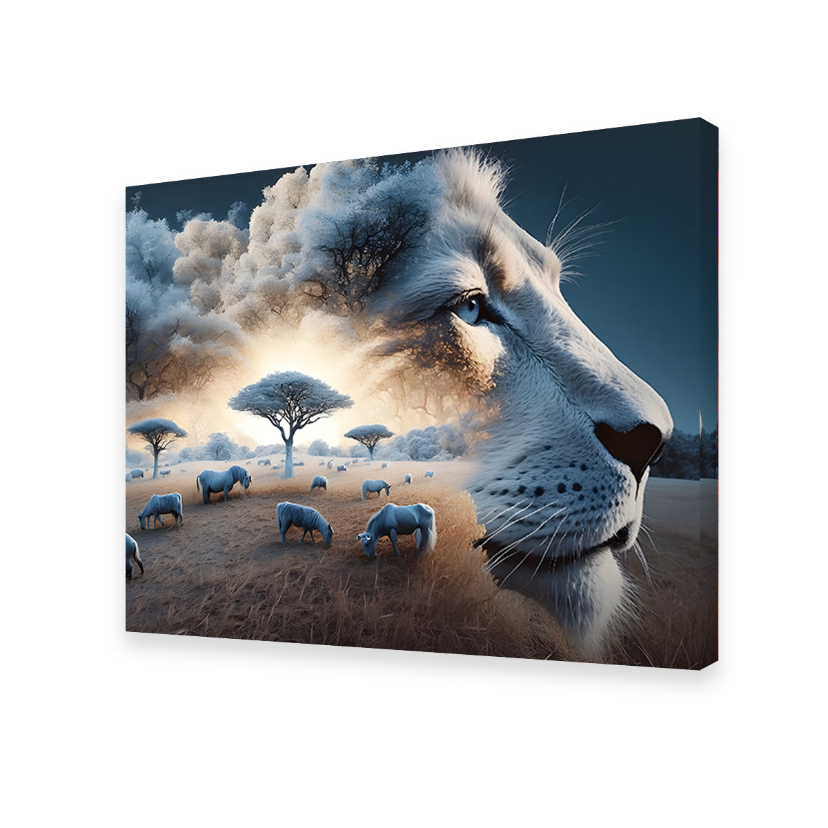 Roaring Majesty Wall Art