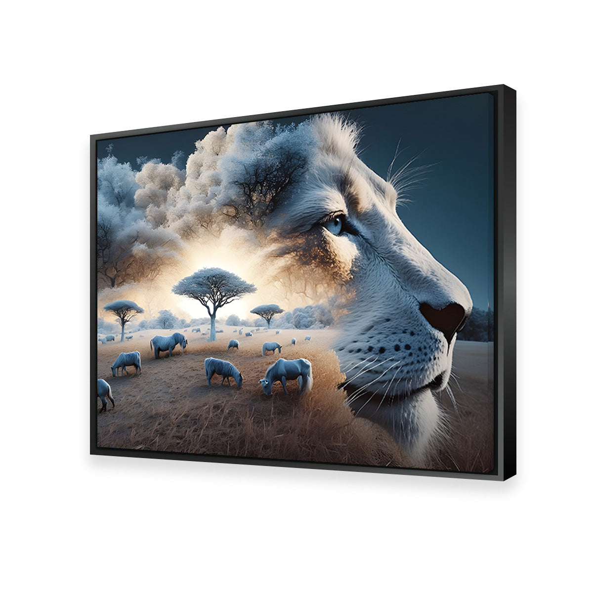 Roaring Majesty Wall Art