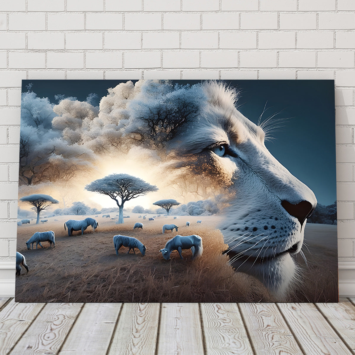 Roaring Majesty Wall Art