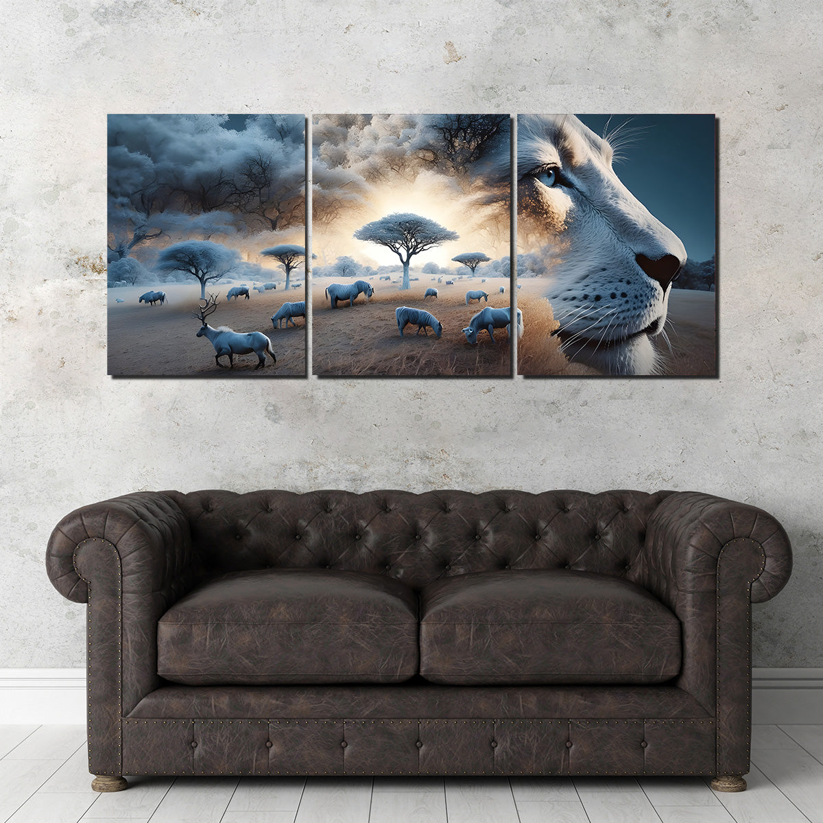 Roaring Majesty Wall Art