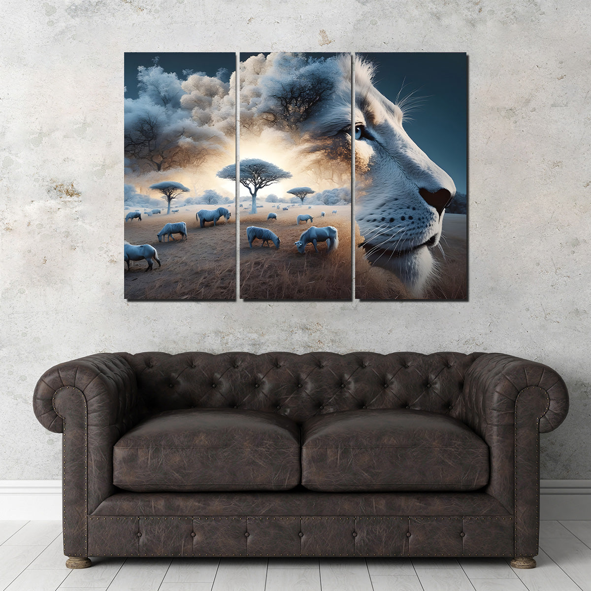 Roaring Majesty Wall Art
