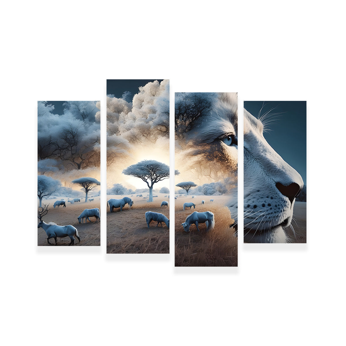 Roaring Majesty Wall Art