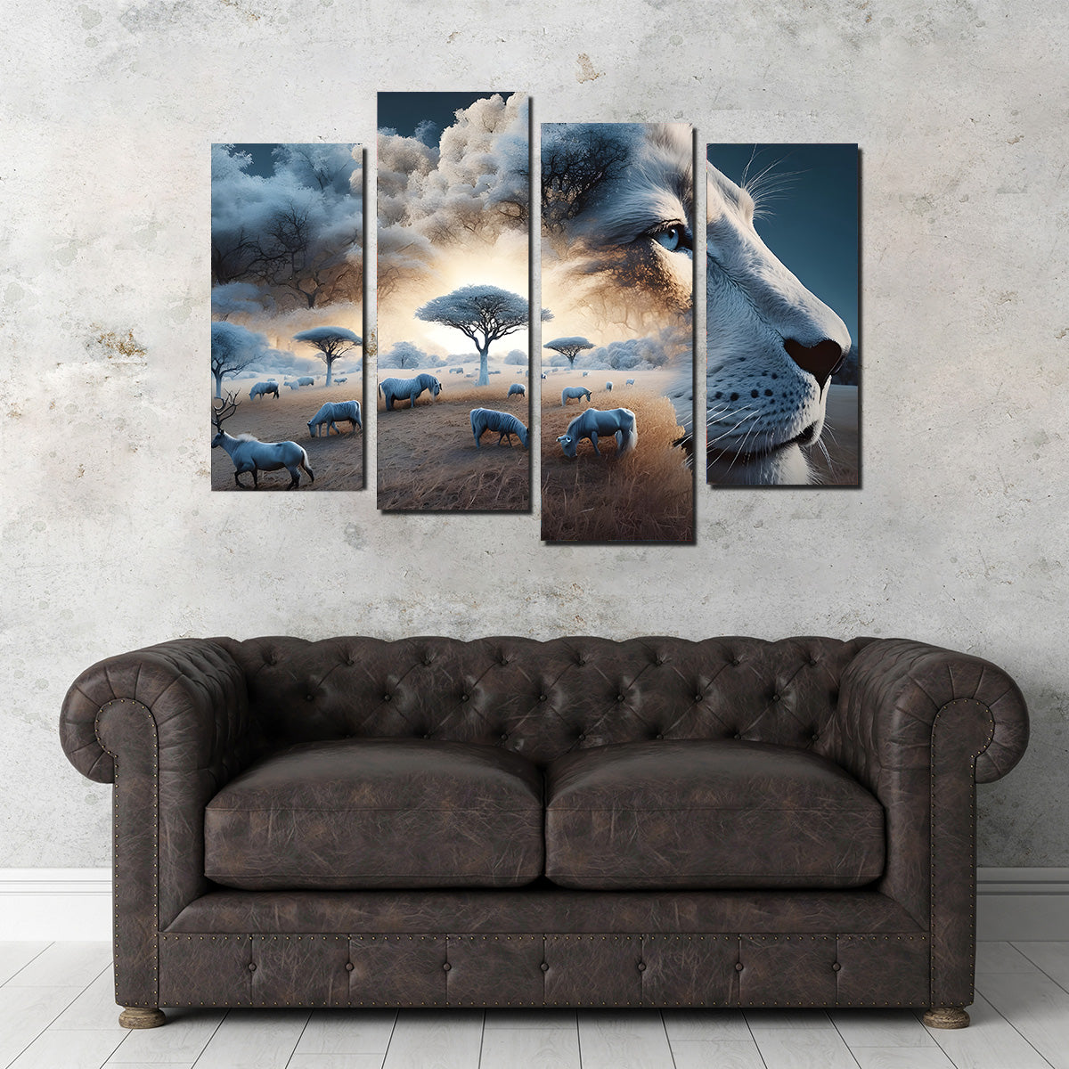 Roaring Majesty Wall Art