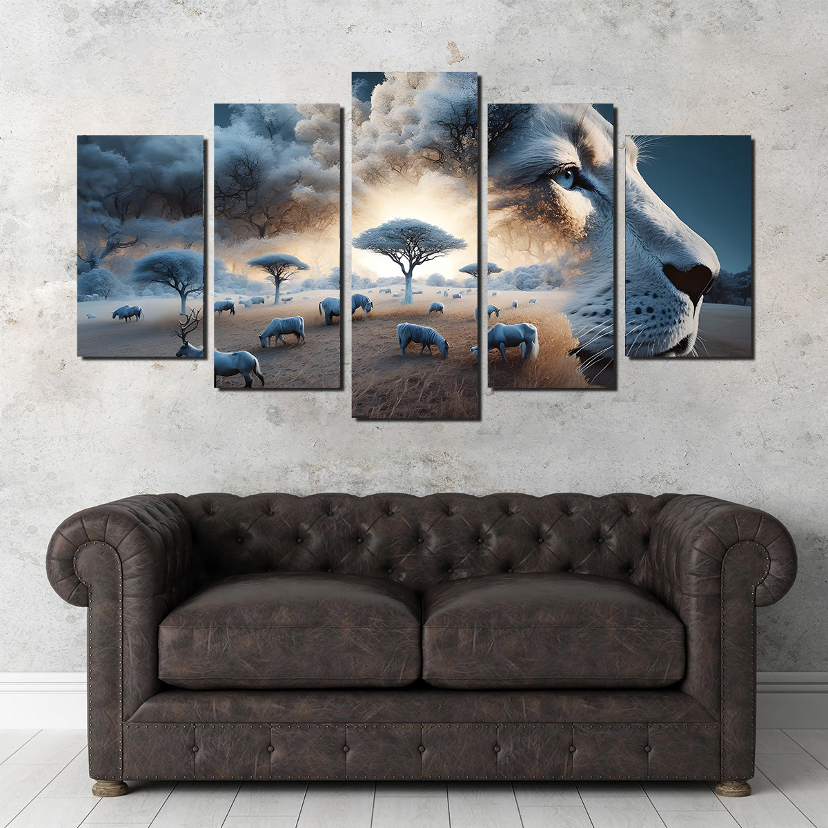 Roaring Majesty Wall Art