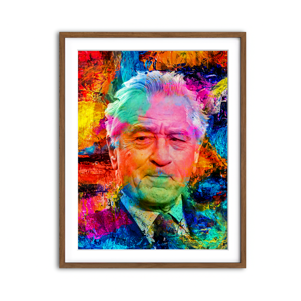 Framed Print 3x4 Walnut