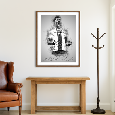 AUTO-MOCKUP ROOM | Robert Lewandowski Wall Art