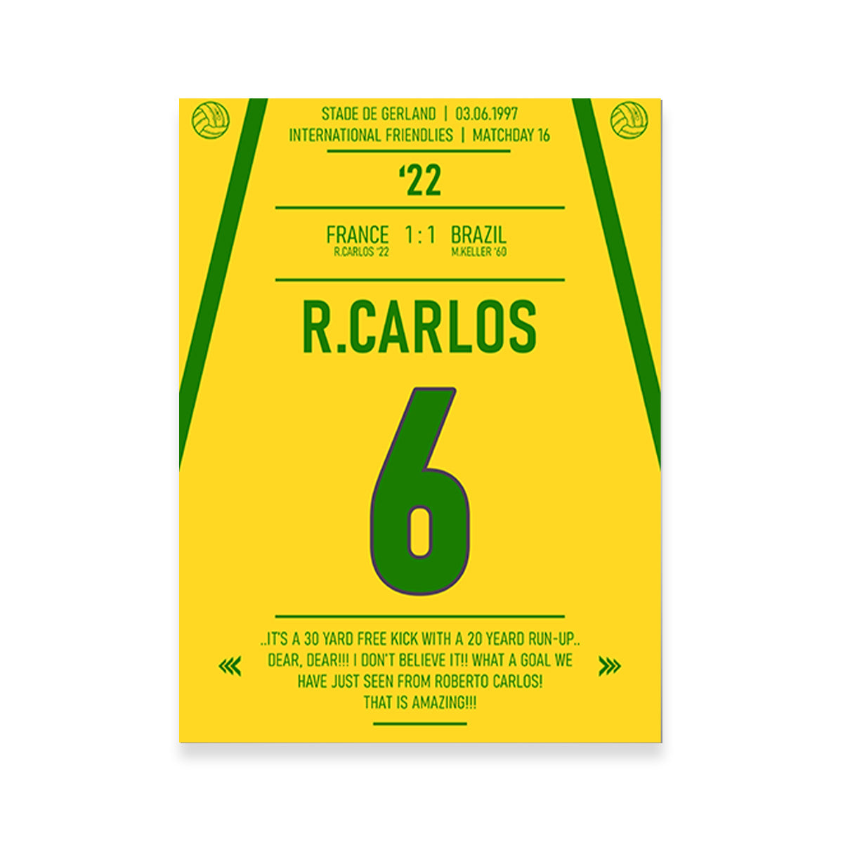 Roberto Carlos Wall Art