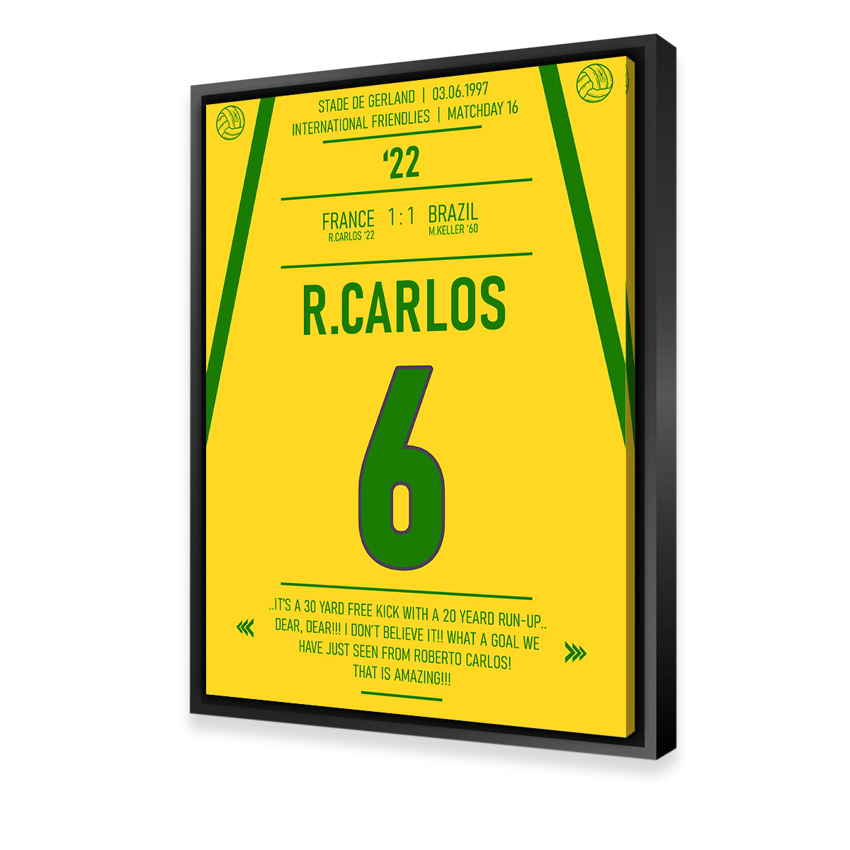 Roberto Carlos Wall Art