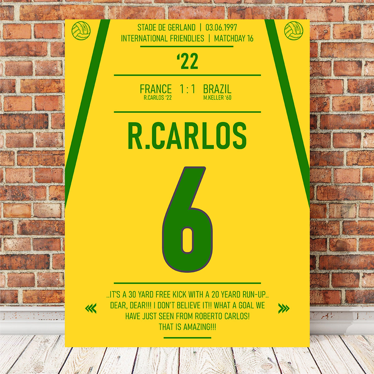 Roberto Carlos Wall Art