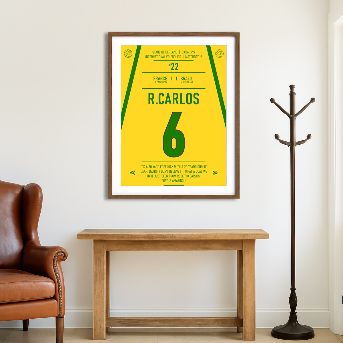 AUTO-MOCKUP ROOM | Roberto Carlos Wall Art