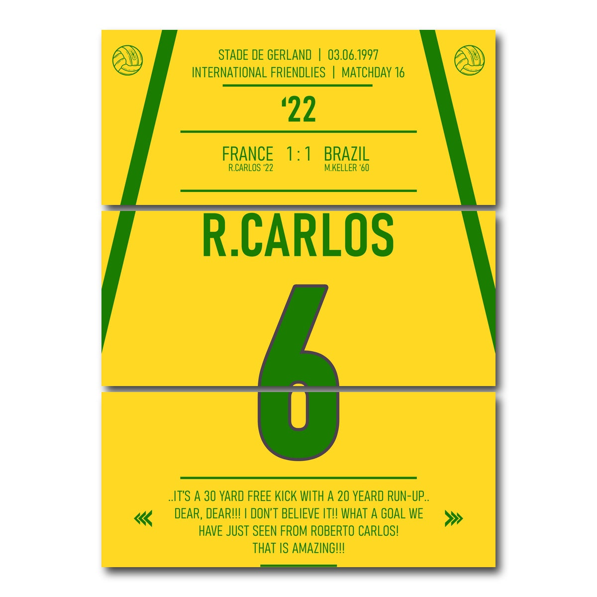 AUTO-MOCKUP WHITE | Roberto Carlos | 3 Piece | Gallery Wrap Canvas | group=8x18_stacked