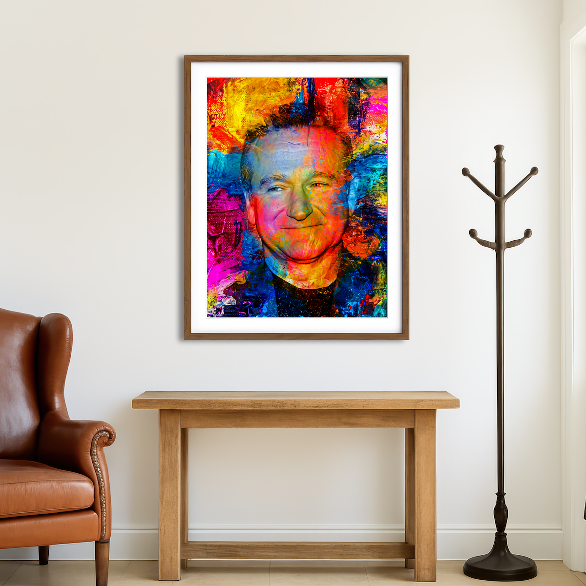 AUTO-MOCKUP ROOM | Robin Williams Wall Art