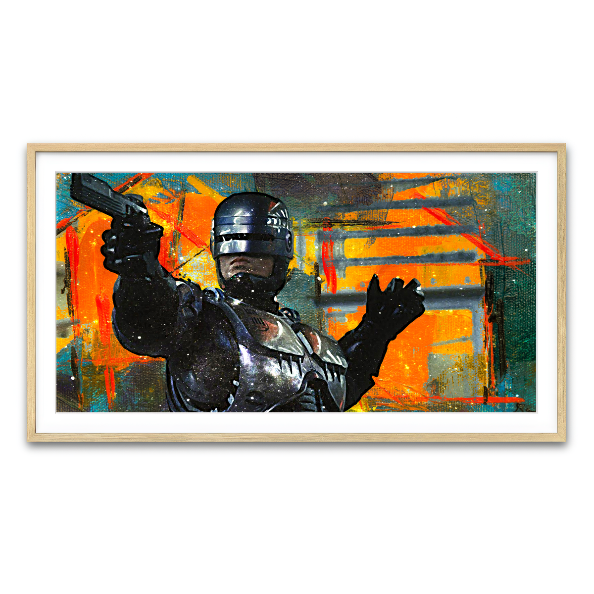 Framed Print 2x1 Natural