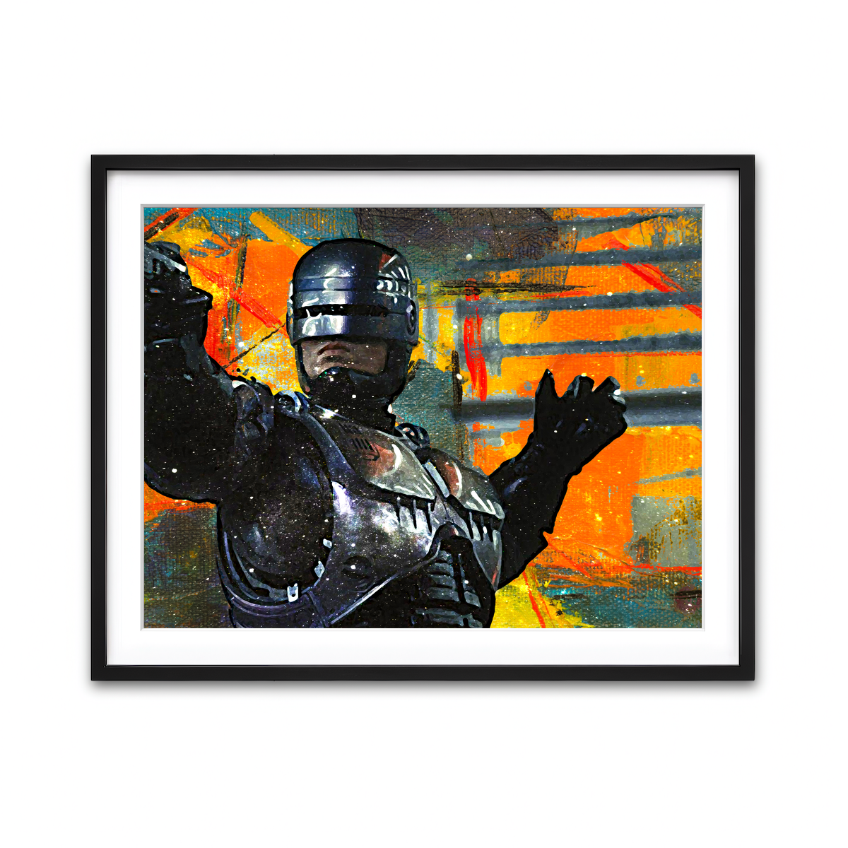 Framed Print 4x3 Black