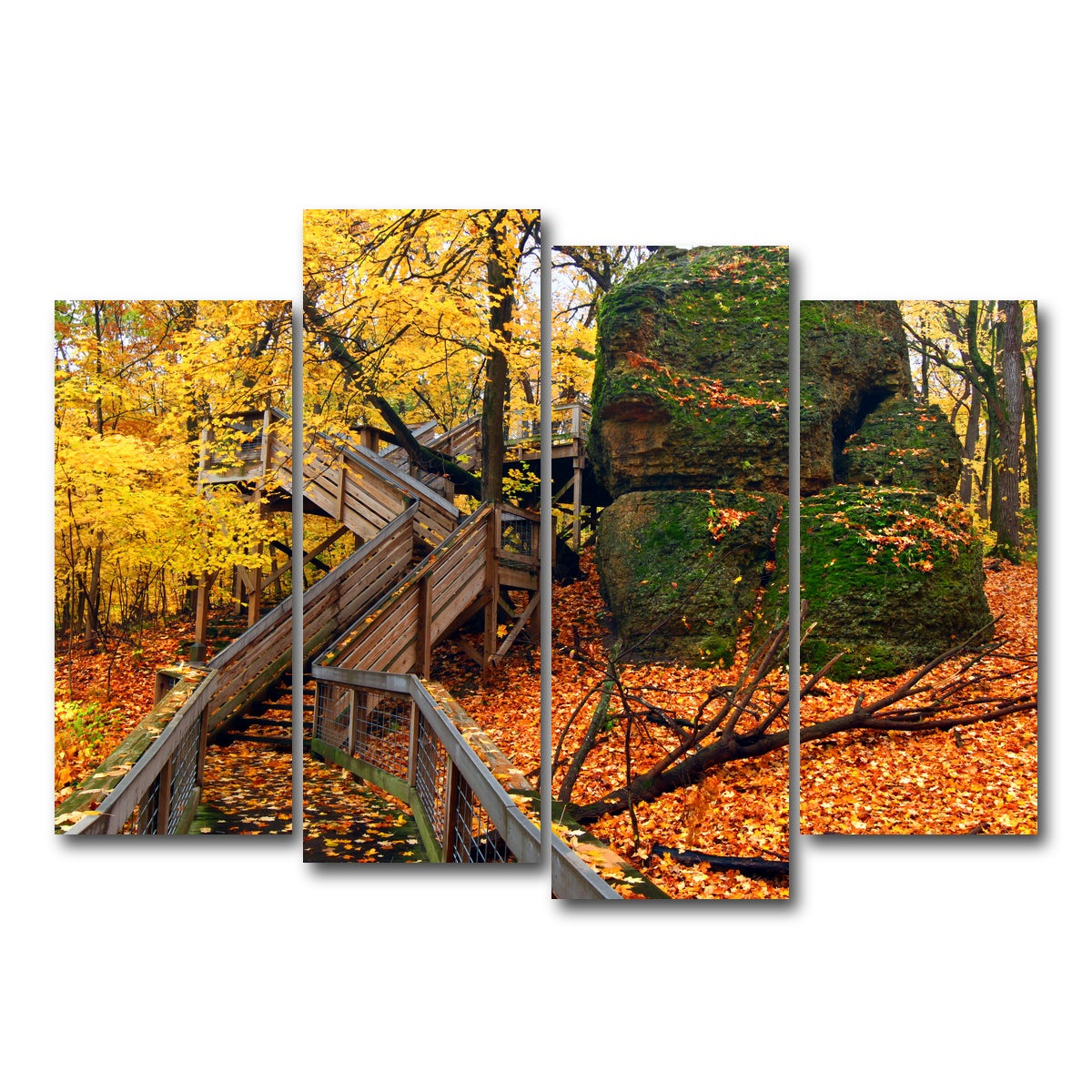 AUTO-MOCKUP WHITE | Rock Cut State Park | 4 Piece | Gallery Wrap Canvas | group=4_normal
