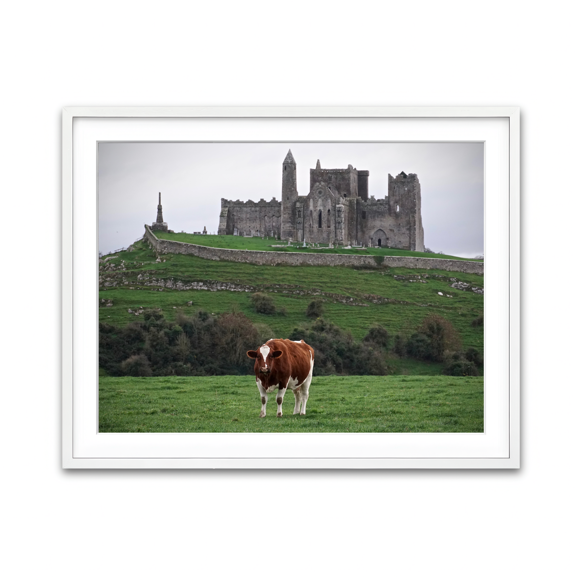 Framed Print 4x3 White