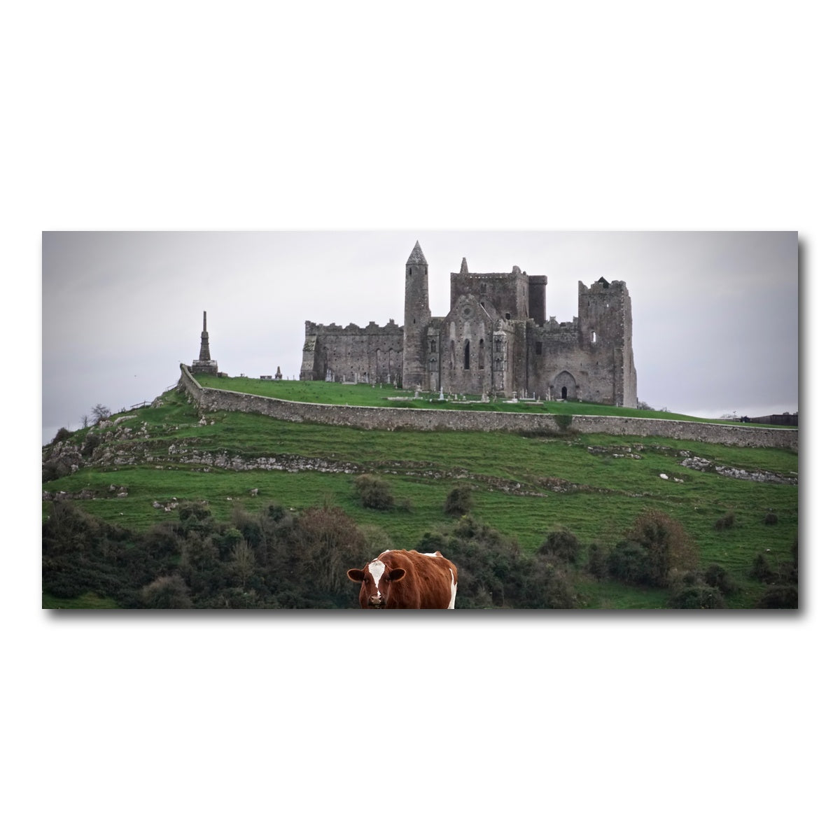 AUTO-MOCKUP WHITE | Rock of Cashel, Ireland | 1 Piece | Gallery Wrap Canvas | group=2x1