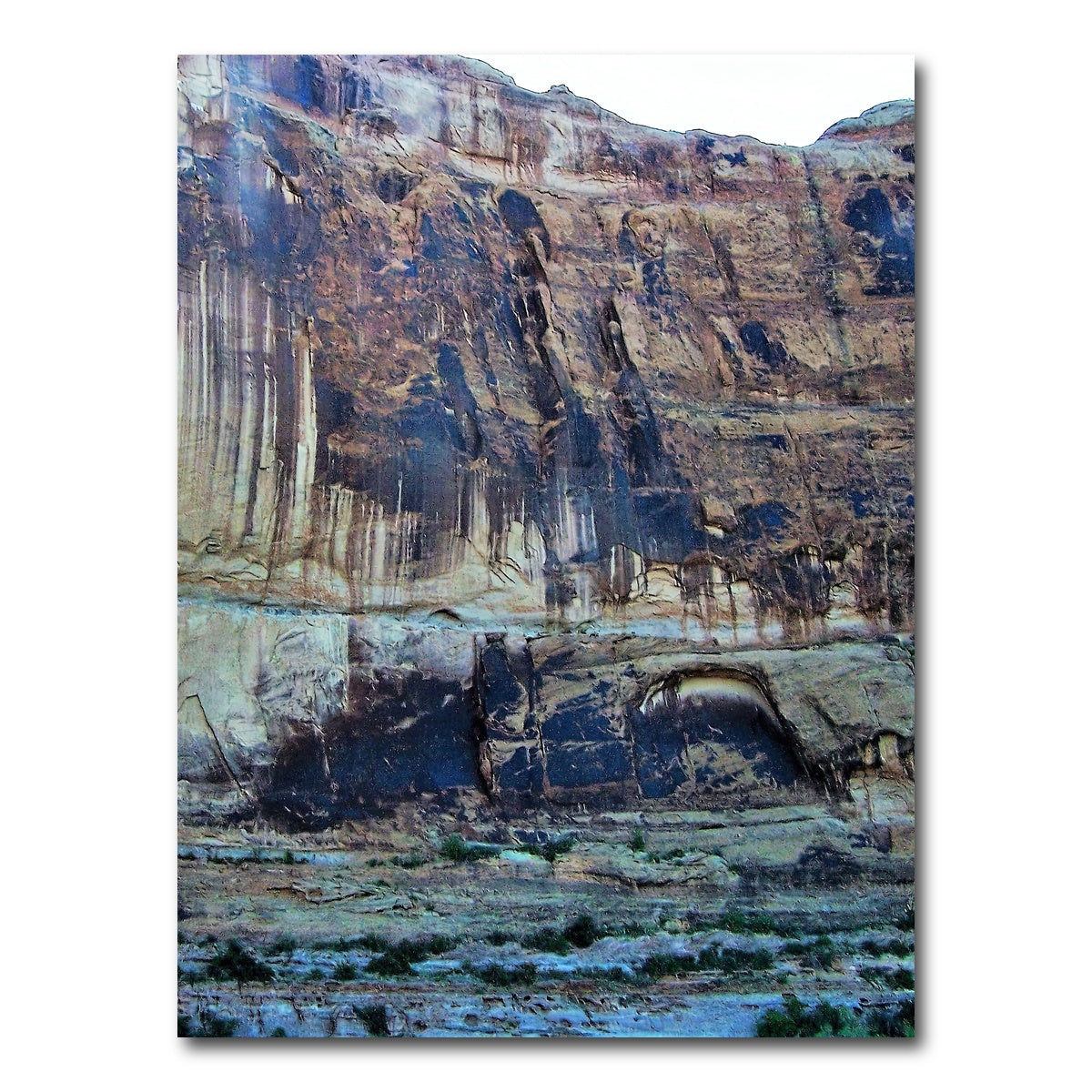 AUTO-MOCKUP WHITE | Rockwall Blue | 1 Piece | Gallery Wrap Canvas | group=3x4