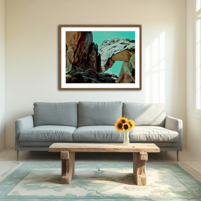 AUTO-MOCKUP ROOM | Rocky Arch Wall Art