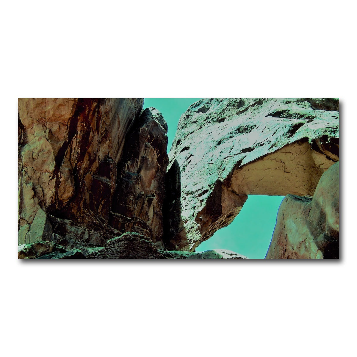 AUTO-MOCKUP WHITE | Rocky Arch | 1 Piece | Gallery Wrap Canvas | group=2x1