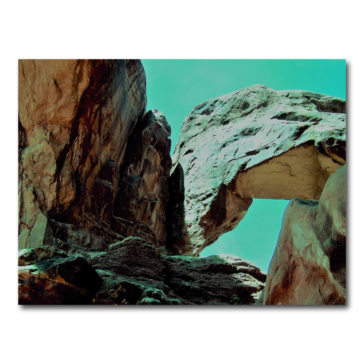 AUTO-MOCKUP WHITE | Rocky Arch | 1 Piece | Gallery Wrap Canvas | group=4x3