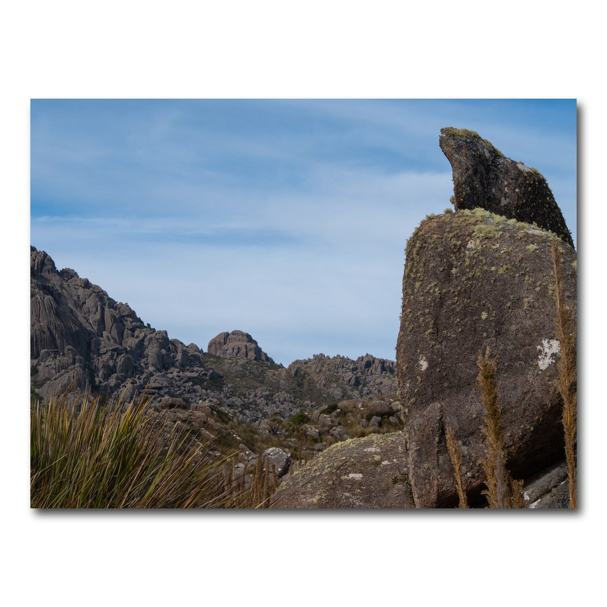 AUTO-MOCKUP WHITE | Rocky Mountains in Brazil | 1 Piece | Gallery Wrap Canvas | group=4x3