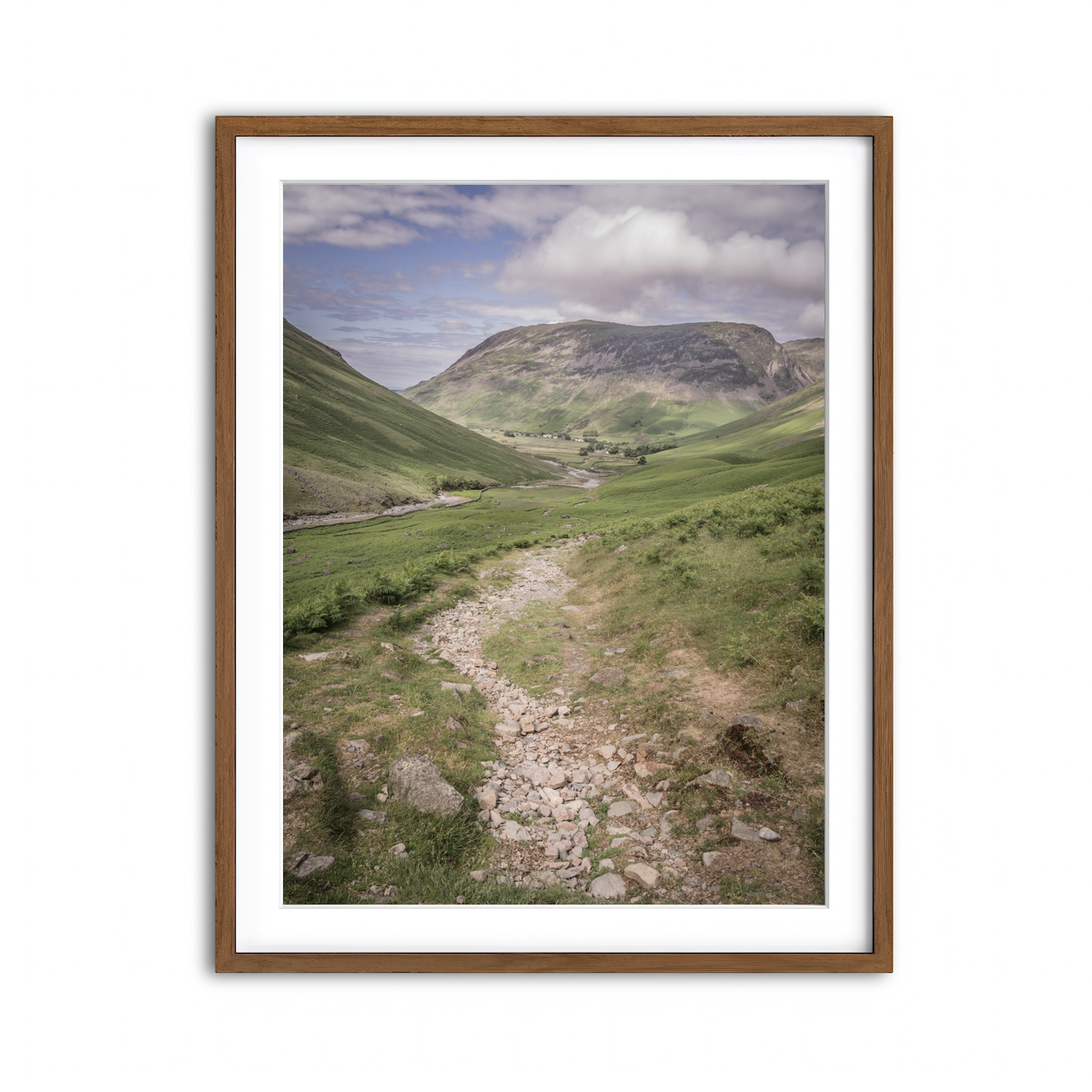 Framed Print 3x4 Walnut