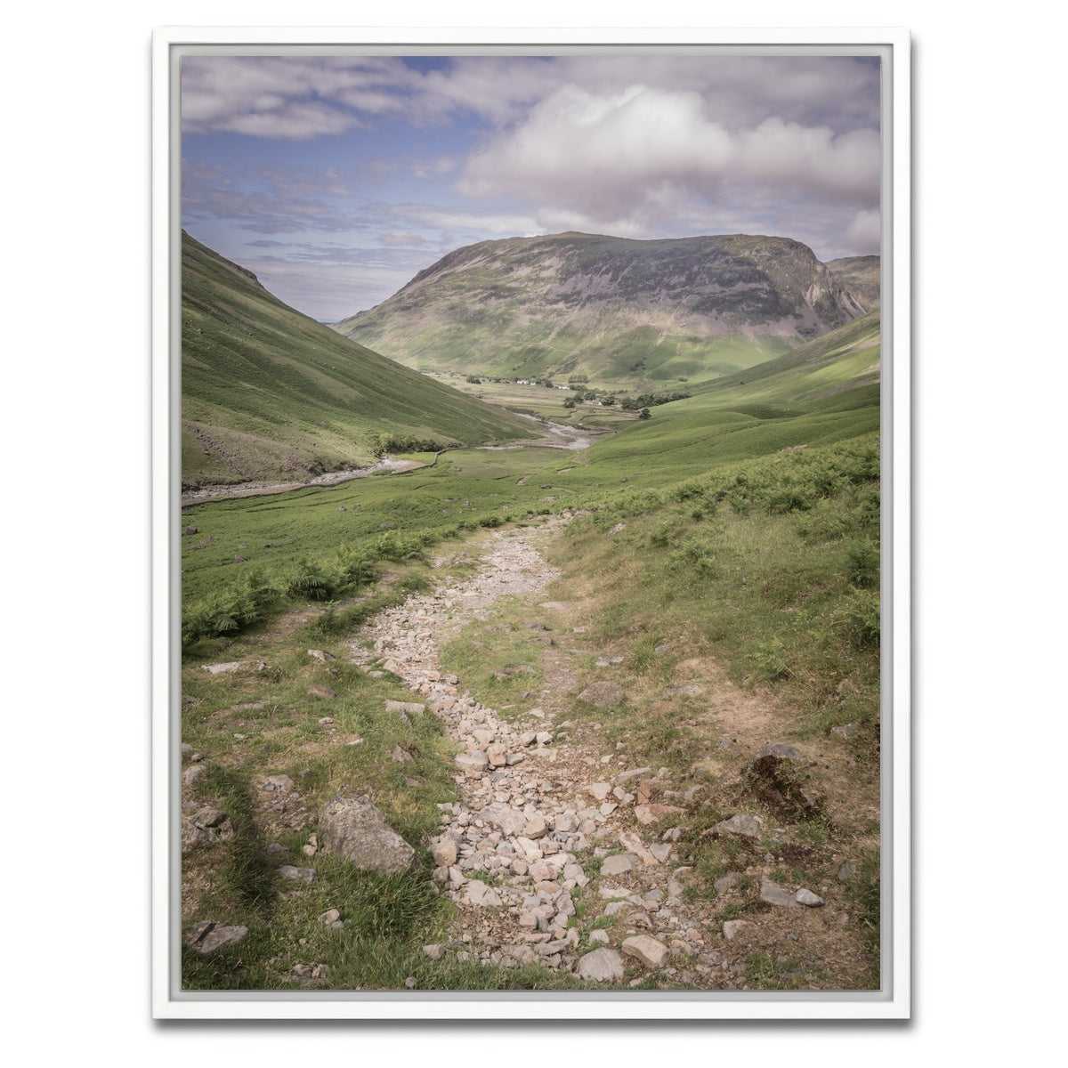AUTO-MOCKUP WHITE | Rocky Path | 1 Piece | White Framed Canvas | group=3x4