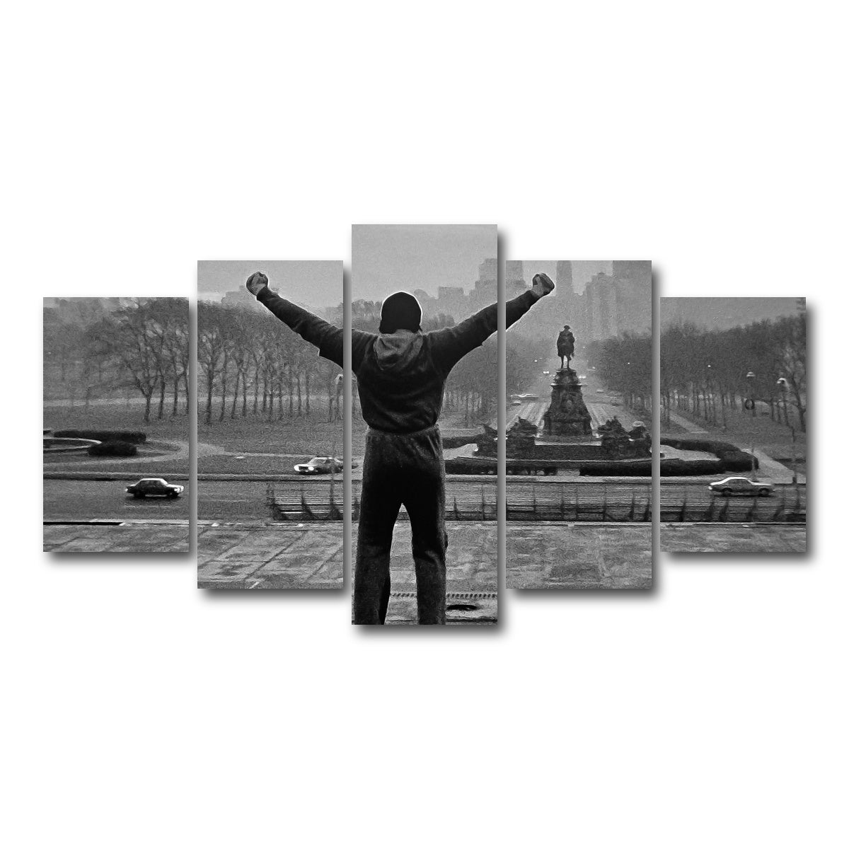 AUTO-MOCKUP WHITE | Rocky | 5 Piece | Gallery Wrap Canvas | group=5_normal