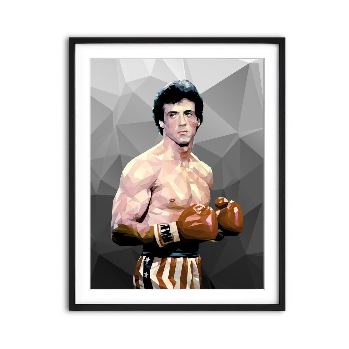 Framed Print 3x4 Black