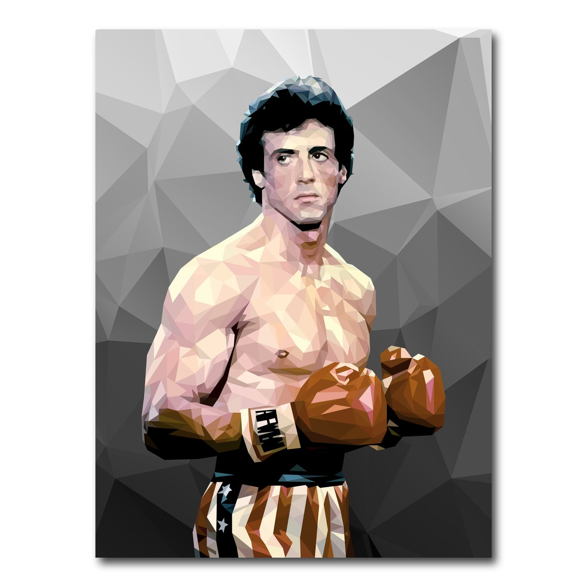 AUTO-MOCKUP WHITE | Rocky in Grey | 1 Piece | Gallery Wrap Canvas | group=3x4