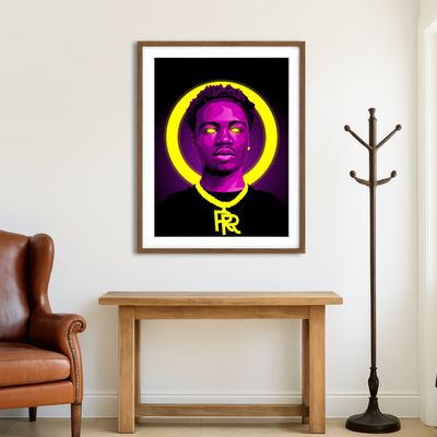 AUTO-MOCKUP ROOM | Roddy Rich Wall Art