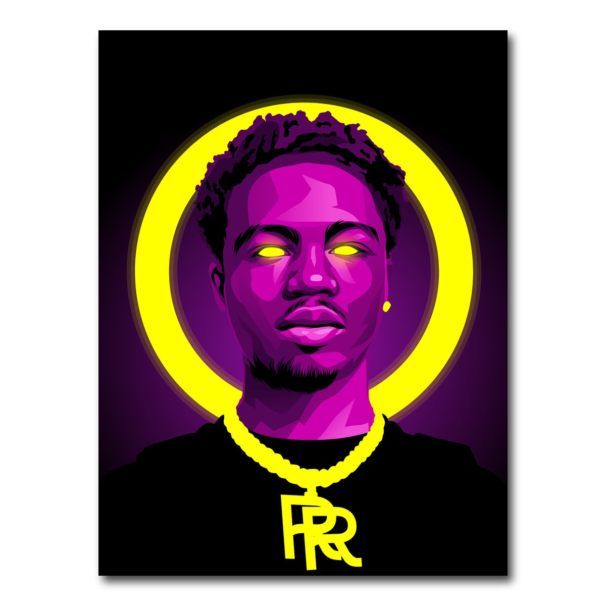 AUTO-MOCKUP WHITE | Roddy Rich | 1 Piece | Gallery Wrap Canvas | group=3x4