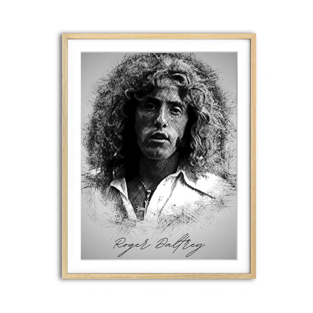 Framed Print 3x4 Natural