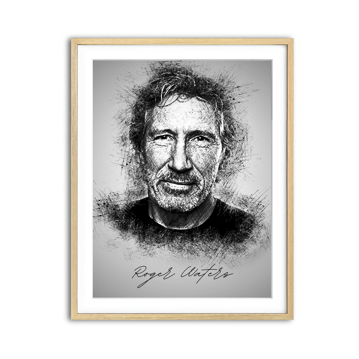 Framed Print 3x4 Natural