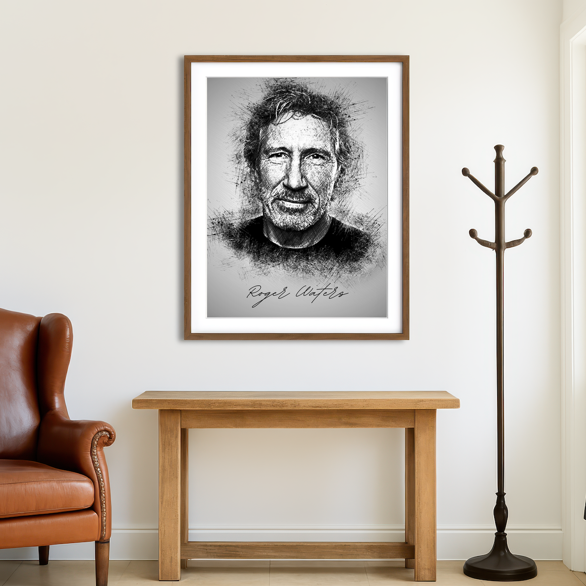 AUTO-MOCKUP ROOM | Roger Waters Wall Art