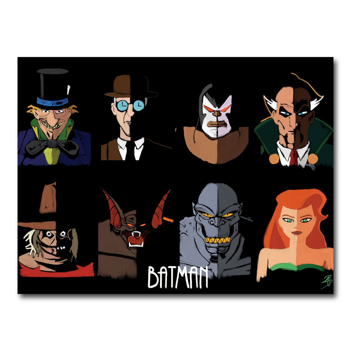 AUTO-MOCKUP WHITE | Rogues 2 | 1 Piece | Gallery Wrap Canvas | group=4x3