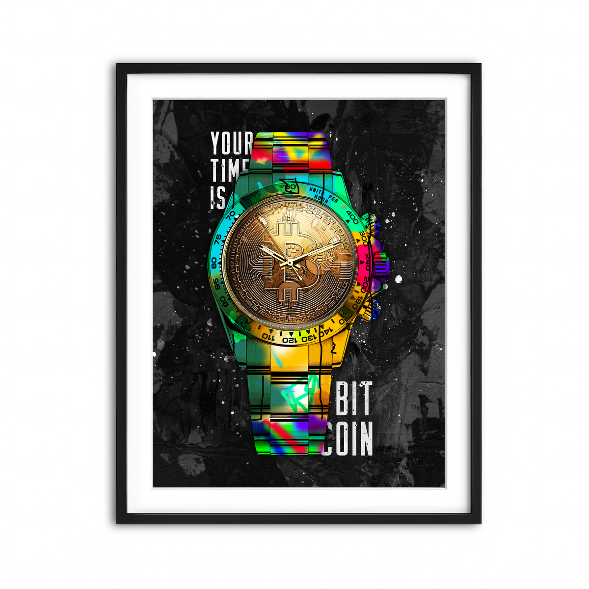 Framed Print 3x4 Black