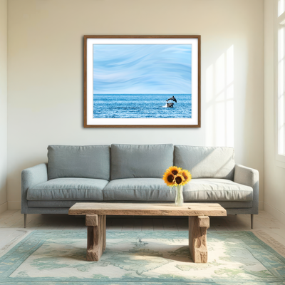 AUTO-MOCKUP ROOM | Rollin Jumping Dolphins Wall Art