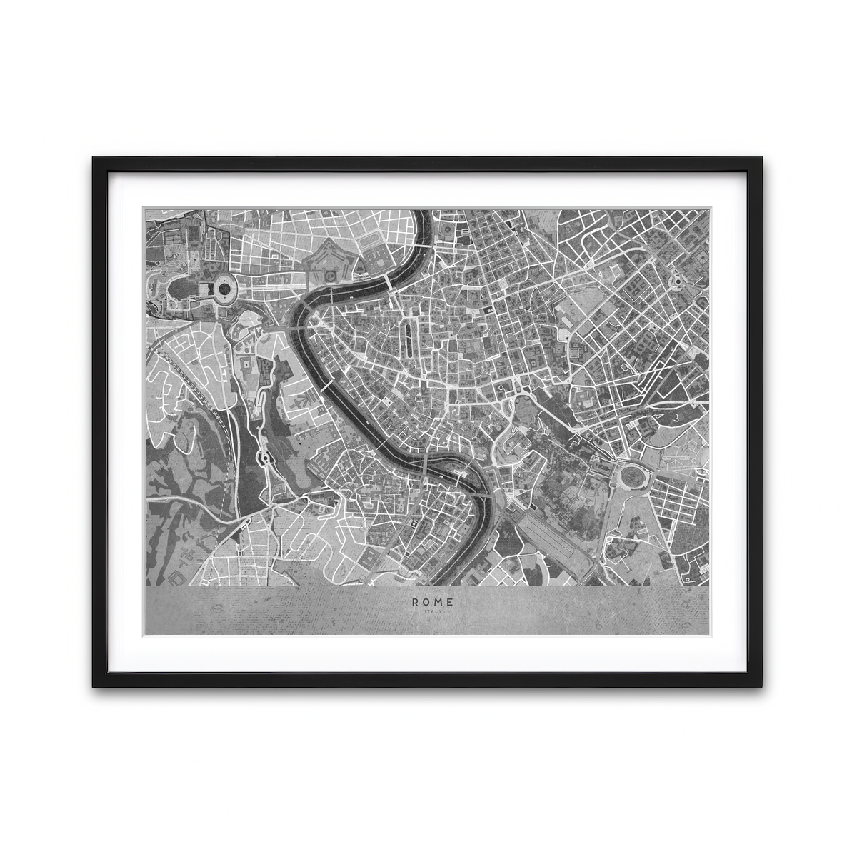 Framed Print 4x3 Black