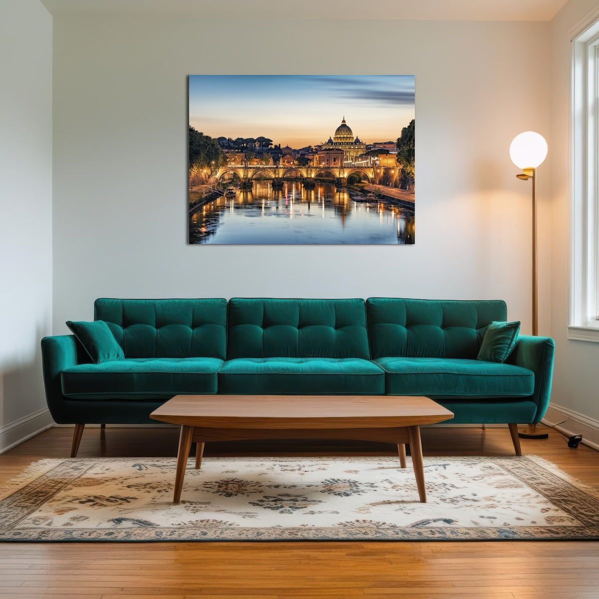 AUTO-MOCKUP ROOM | Rome Sunset