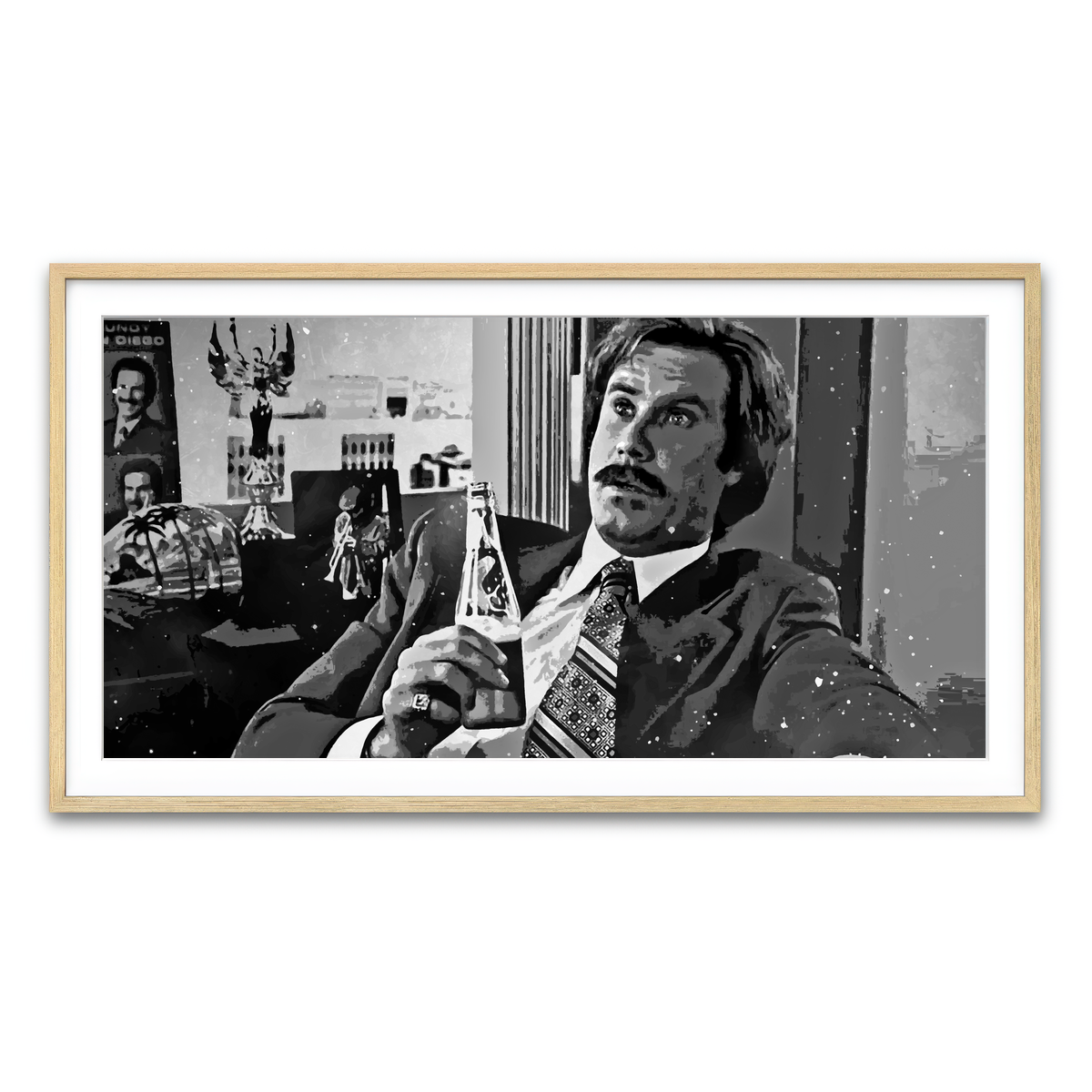 Framed Print 2x1 Natural